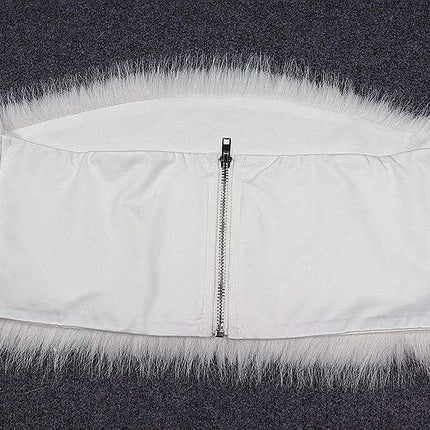 Hot Girl Super Short Outer Wear Tube Top Fendax 0