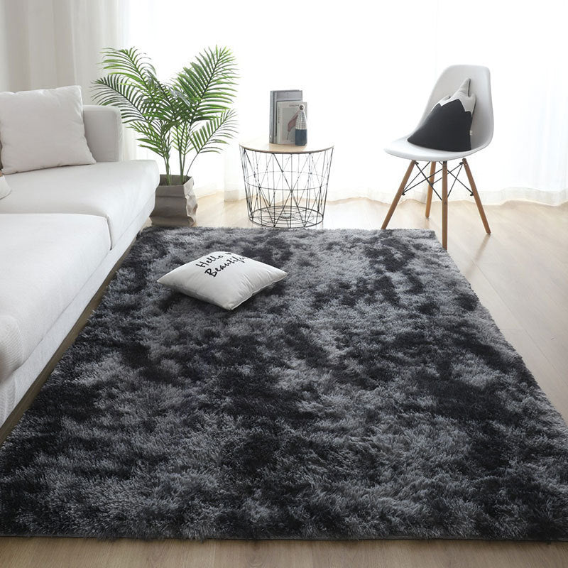 Living Room Plush Tie-dyed Carpet