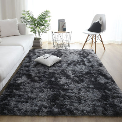 Living Room Plush Tie-dyed Carpet