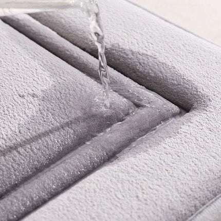 Simple Bathroom Non-slip Kitchen Bathroom Entrance Mat Fendax 0