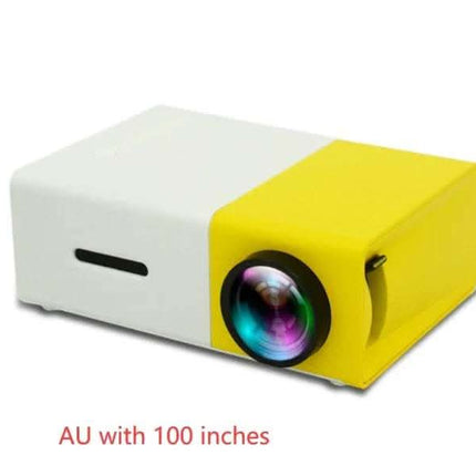 Portable Projector 3D Hd Led Home Theater Cinema HDMI-compatible Usb Audio Projector Yg300 Mini Projector Fendax 0