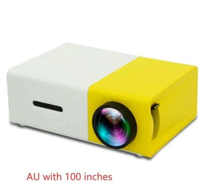 Portable Projector 3D Hd Led Home Theater Cinema HDMI-compatible Usb Audio Projector Yg300 Mini Projector Fendax 0