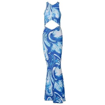 Beach Bodycon Dresses Women Hollow Out Off Shoulder Backless Fendax 0