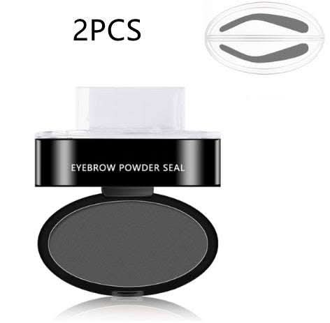 Eyebrow Powder Stamp Tint Stencil Kit Cosmetics Professional Makeup Waterproof Eye Brow Stamp Lift Eyebrow Enhancers Stencil Kit Fendax 0