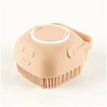 Silicone Dog Bath Massage Gloves Brush Pet Cat Bathroom Cleaning Tool Comb Brush For Dog Can Pour Shampoo Dog Grooming Supplies Fendax 0