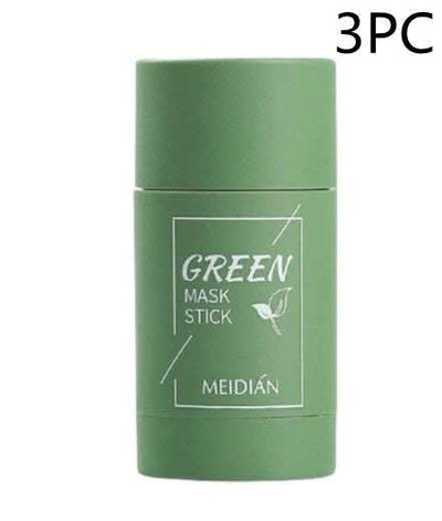 Cleansing Green Tea Mask Clay Stick Oil Control Anti-Acne Whitening Seaweed Mask Skin Care Fendax 0