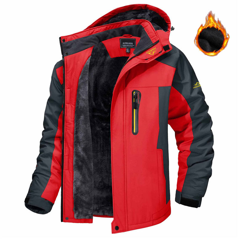 Long Sleeved Windproof Ski Jacket
