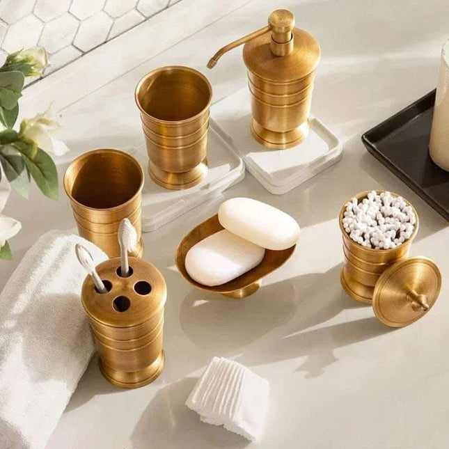 Bronze Bathroom Accessories Set Fendax 0