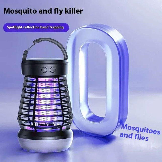 2in1 Mosquito Killer Lamp Electric Fly Catcher USB Rechargeable Electric Mosquito Swatter Electric Fly Trap With Night Light S0S Emergency Light Mosquito Killer Terrace Camping Fendax 0
