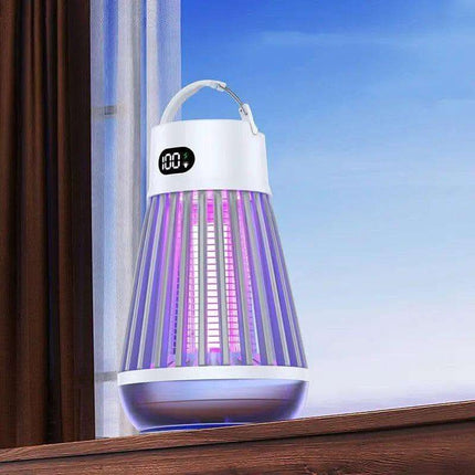 Digital Display Mosquito Killer Lamp Electric Shock Mosquito Trap Light Radiationless Insect Repellent Trap For Bedroom Outdoor Summer Gadgets Fendax 0