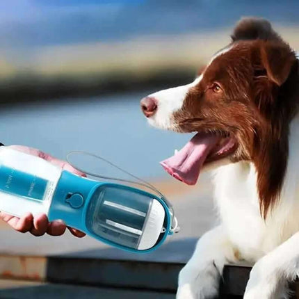 Dog Water Cup Drinking Food Garbage Bag Three-in-one Portable Small Multi-functional Pet Cups Pets Supplies Fendax 0