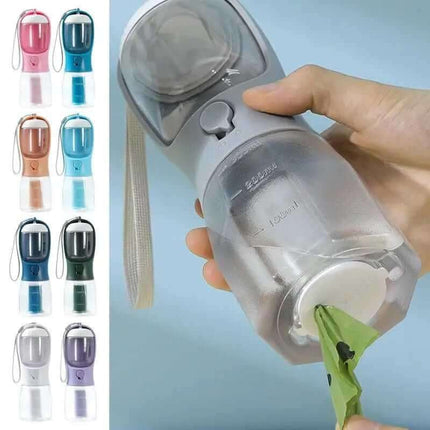 Dog Water Cup Drinking Food Garbage Bag Three-in-one Portable Small Multi-functional Pet Cups Pets Supplies Fendax 0