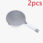 White And Gray 2pcs