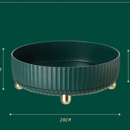 Home Light Luxury Cosmetic Storage Box Can Be Rotated Fendax 0