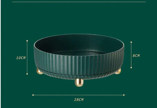 Home Light Luxury Cosmetic Storage Box Can Be Rotated Fendax 0