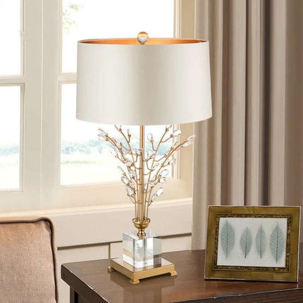 Modern Luxury Crystal Simple Decorative Table Lamp