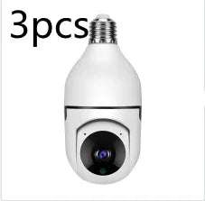 WiFi CAMERA 1080P Bulb 4X Zoom Camera E27 Home 5GWiFi Alarm Monitor Fendax 0