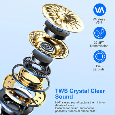 Earbuds With Ear-hook LED