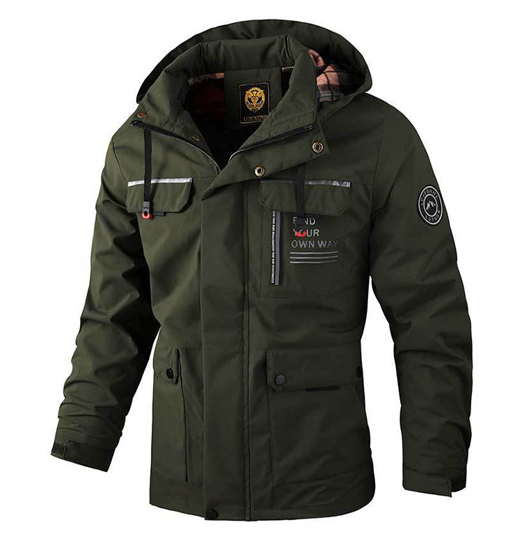Men's Casual Hooded Jacket