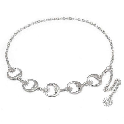 Elegant Moon Waist Chain Ornament Vintage Street Waist Chain Fendax 0