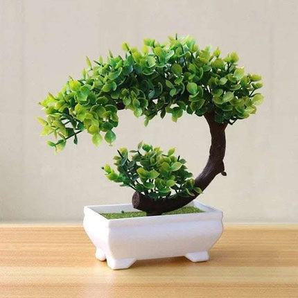 Artificial Potted Green Small Arborous Plants Fendax 0