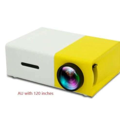 Portable Projector 3D Hd Led Home Theater Cinema HDMI-compatible Usb Audio Projector Yg300 Mini Projector Fendax 0