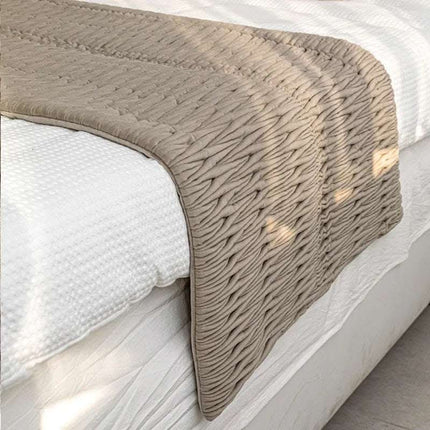Modern Minimalist Model Room Bed Runner Bed Pillow Fendax 0