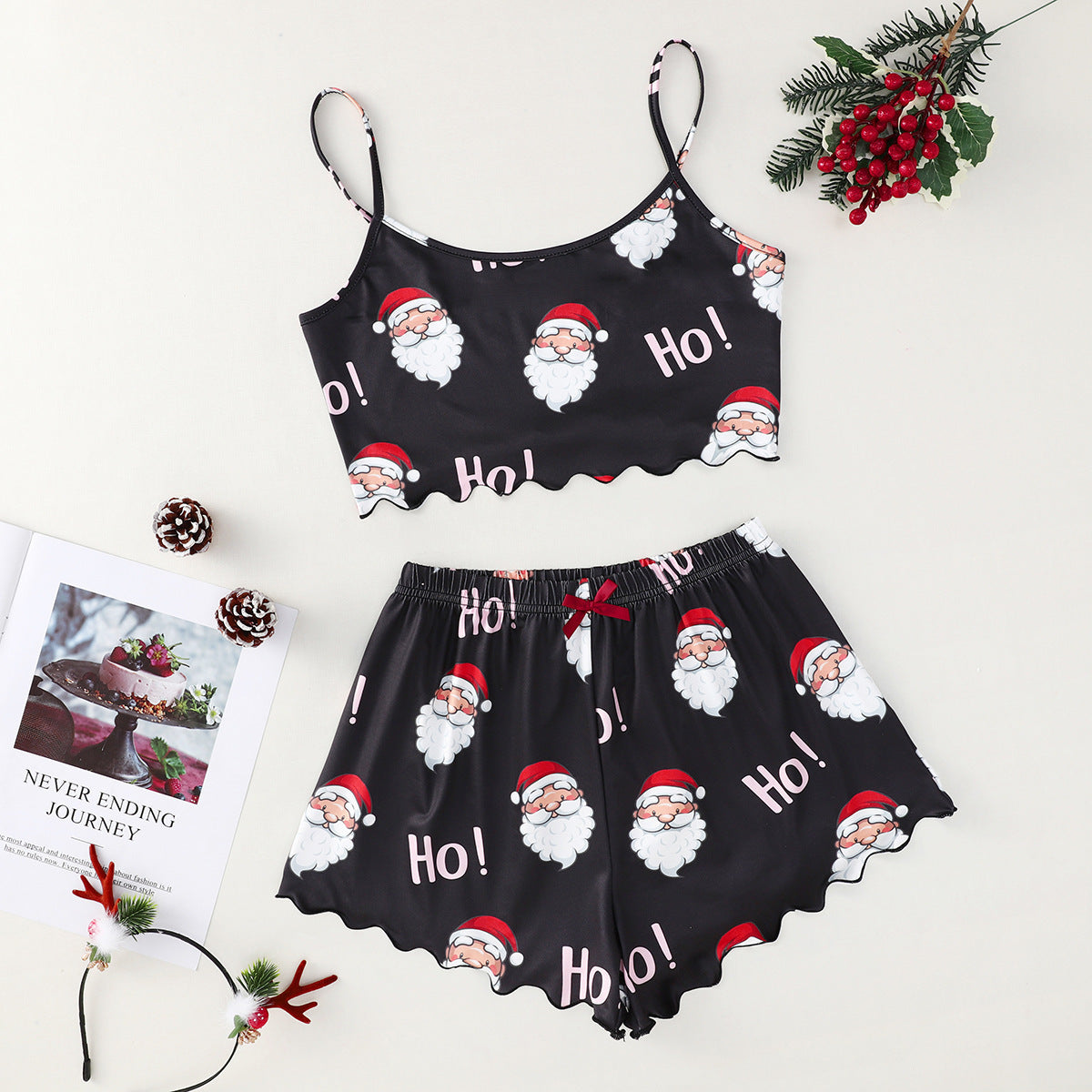 Christmas Thin Pajamas Set