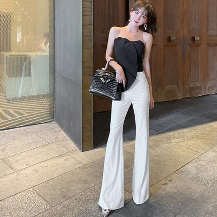 Lady Sexy Tube Top Design Short Top Fendax 0