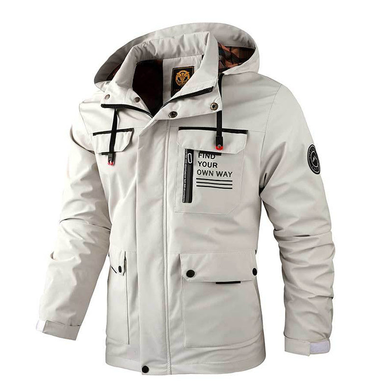 Men's Casual Hooded Jacket