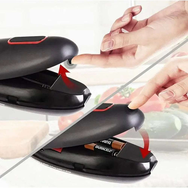 Electric Can Opener Automatic Jar Bottle Can Machine One Touch Portable Kitchen Hand Free Opening Opener Tool Gadgets Fendax 0