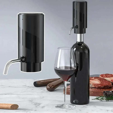 Electric Wine Aerator And Decanter Pump Dispenser Gift One Touch Operating Easy To Use Wine Decanter Kitchen Gadgets Fendax 0