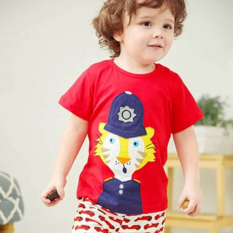 European And American Children'sT-shirts European And American Short-sleeved Shildren's T-shirts Fendax 0
