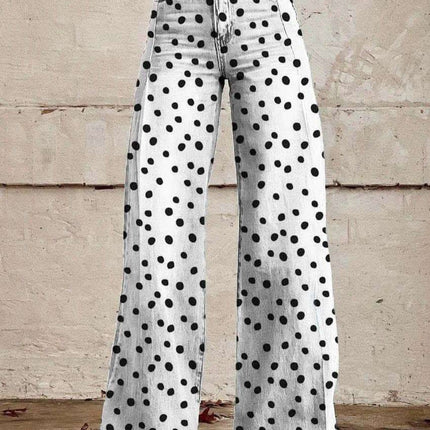 European And American Plus Size Women's Denim Casual Pants Fendax 0