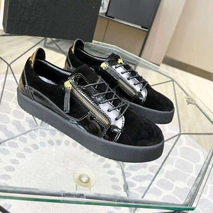 European Station Men's Cowhide Fashion Casual Board Shoes Fendax 0