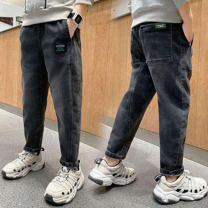 Exotic Pants Children''s Elastic Slim Fit Middle-aged Children Fendax 0