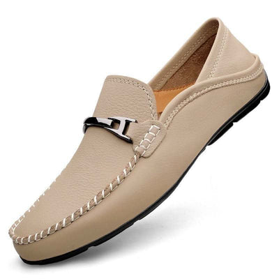 Extra Large Casual Leather Shoes Leather Widened Gommino Fendax 0