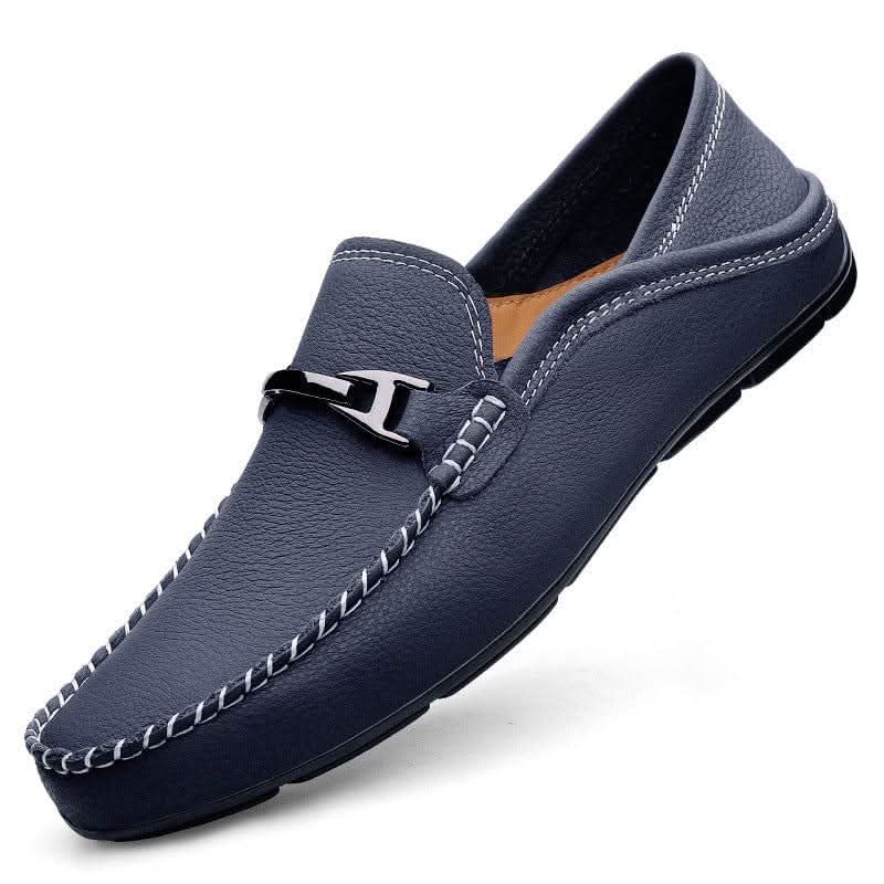 Extra Large Casual Leather Shoes Leather Widened Gommino Fendax 0