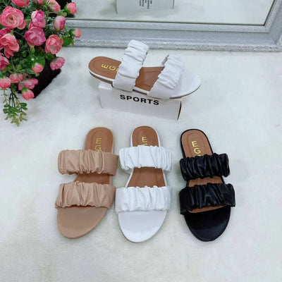 New Summer Women's Slippers Fold Fashion Sandals Fendax 0