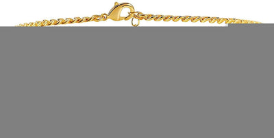 Butterfly Letter Feet Chain Fashion Inlaid Diamond Letter Acrylic Fendax 0