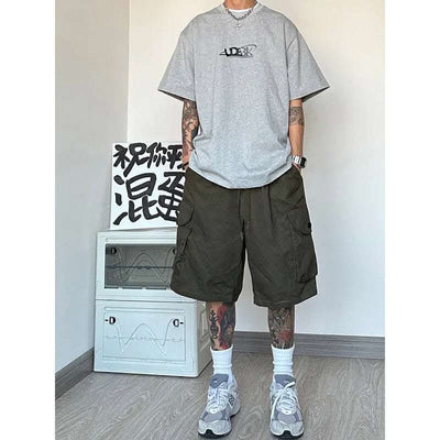 Loose Straight Casual Pants American Style Fendax 0