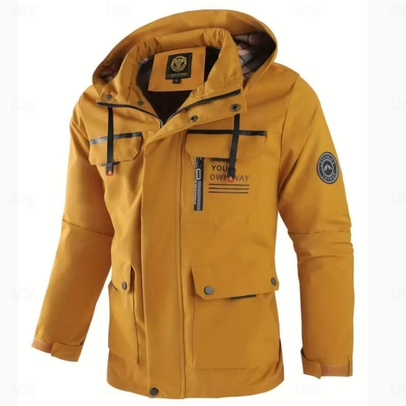 Men's Casual Hooded Jacket