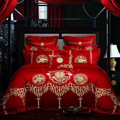 Wedding Cotton Four Piece Bedding Fendax 0