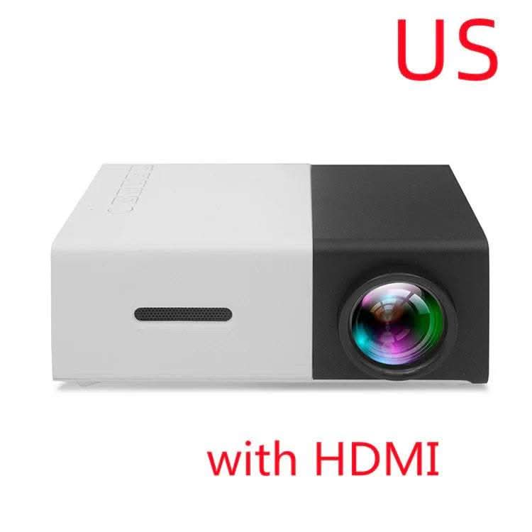 Portable Projector 3D Hd Led Home Theater Cinema HDMI-compatible Usb Audio Projector Yg300 Mini Projector Fendax 0