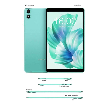 Android 13 Tablet 8-Inch HD - 64GB, Bluetooth, Dual Camera