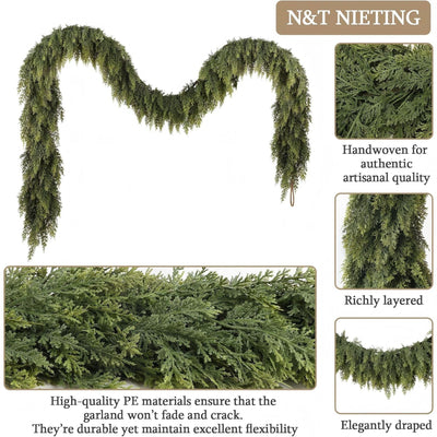 Christmas Pine Needle Garland