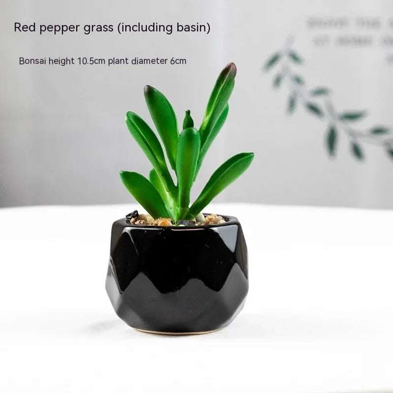 Artificial Green Plant Succulent Artificial Plant Home Furnishings Fendax 0