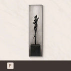 F / 30X120CM Black Frame / Remote Control 220V US