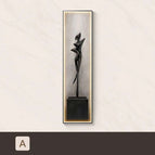 A / 30X120CM Black Frame / Remote Control 220V US