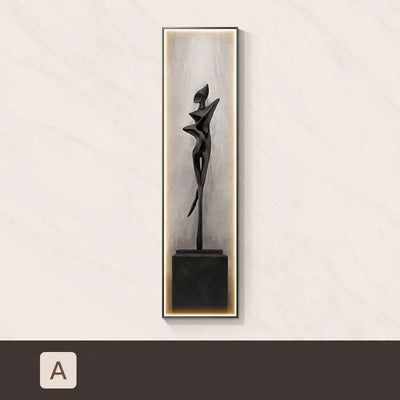 Modern Light Luxury Led Luminous Entryway Decorative Painting Fendax 0